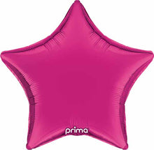 Load image into Gallery viewer, hot pink star foil balloon 20 inch