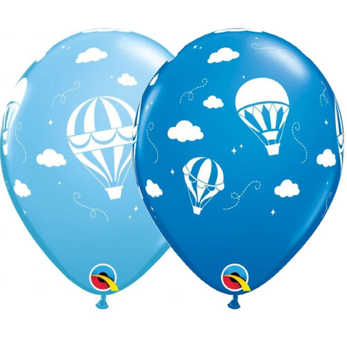 Hot Air Balloon Blue 11