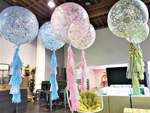 Load image into Gallery viewer, 3ft Handcrafted Confetti Balloon