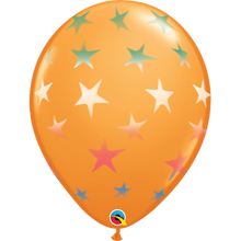 Load image into Gallery viewer, Assorted Sprays Orange 11" Balloons