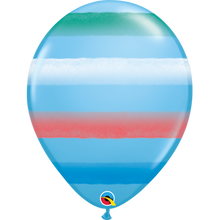 Load image into Gallery viewer, Assorted Sprays Pale Blue 11" Balloons