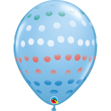 Load image into Gallery viewer, Assorted Sprays Pale Blue 11" Balloons