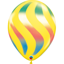 Load image into Gallery viewer, Assorted Sprays Yellow 11" Balloons