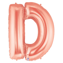 Load image into Gallery viewer, Letter D Foil Balloon Letters
