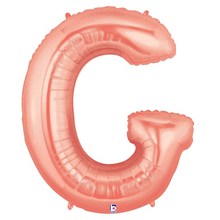 Load image into Gallery viewer, Letter G Foil Balloon Letters
