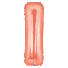 Load image into Gallery viewer, Letter I Foil Balloon Letters
