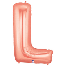 Load image into Gallery viewer, Letter L Foil Balloon Letters