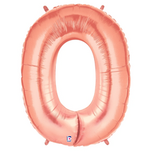 Load image into Gallery viewer, Letter O Foil Balloon Letters