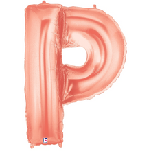 Load image into Gallery viewer, Letter P Foil Balloon Letters