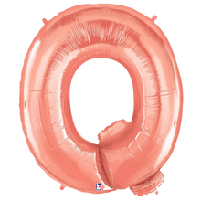 Load image into Gallery viewer, Letter Q Foil Balloon Letters