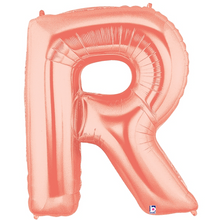 Load image into Gallery viewer, Letter R Foil Balloon Letters