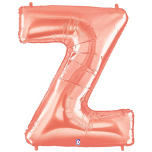 Load image into Gallery viewer, Letter Z Foil Balloon Letters