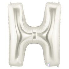 Load image into Gallery viewer, Letter H Foil Balloon Letters