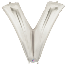 Load image into Gallery viewer, Letter V Foil Balloon Letters