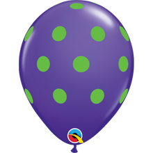 Load image into Gallery viewer, Big Colorful Polka Dots 11" Balloons