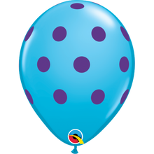 Load image into Gallery viewer, Big Colorful Polka Dots 11" Balloons