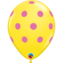 Load image into Gallery viewer, Big Colorful Polka Dots 11" Balloons