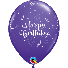 Load image into Gallery viewer, Happy Birthday Shining Star 11" Balloons