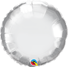 Load image into Gallery viewer, 18" Chrome Circular Foil Balloon (in 6 colors)