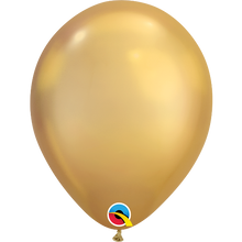 Load image into Gallery viewer, Qualatex chrome balloons 11" 16" gold