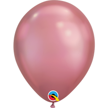 Load image into Gallery viewer, Qualatex chrome balloons 11&quot; 16&quot; mauve
