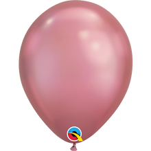Load image into Gallery viewer, Qualatex chrome balloons 11" 16" mauve