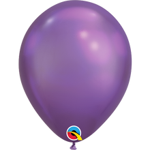 Load image into Gallery viewer, Qualatex chrome balloons 11" 16" purple