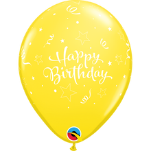 Load image into Gallery viewer, Happy Birthday Shining Star 11" Balloons