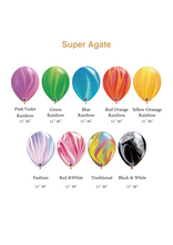 Load image into Gallery viewer, superagates latex balloon color chart
