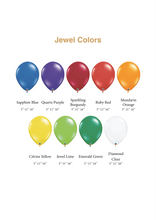 Load image into Gallery viewer, Jewel Balloon Color Chart
