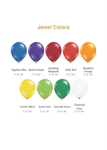 Load image into Gallery viewer, Jewel Balloon Color Chart