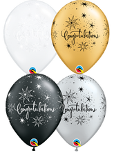 Load image into Gallery viewer, Congratulation Elegant 11'' Balloons