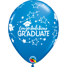 Load image into Gallery viewer, Congratulations Graduate Stars 11" Balloons