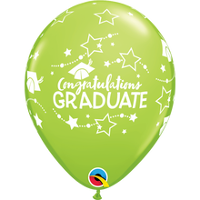 Load image into Gallery viewer, Congratulations Graduate Stars 11" Balloons