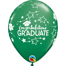 Load image into Gallery viewer, Congratulations Graduate Stars 11" Balloons
