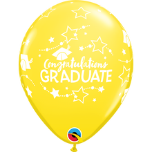 Load image into Gallery viewer, Congratulations Graduate Stars 11" Balloons