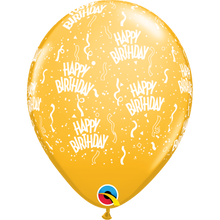 Load image into Gallery viewer, Happy Birthday-A-Round 11" Balloons