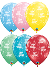 Load image into Gallery viewer, Happy Birthday-A-Round 11" Balloons