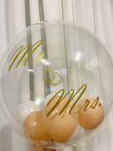 Load image into Gallery viewer, Specialty Engagement/Wedding Bubble Balloon
