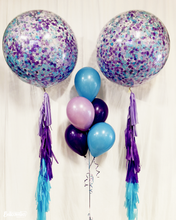 Load image into Gallery viewer, 3ft Handcrafted Confetti Balloon
