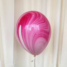 Load image into Gallery viewer, SuperAgates/Marble Latex Balloons (11'')