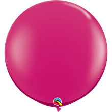 Load image into Gallery viewer, Jewel Colors 3ft. Round Balloons (10 Colours-Transparent)