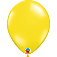 Load image into Gallery viewer, Qualatex Jewel latex balloons 11&quot; 16&quot; transparent citrine yellow
