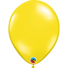 Load image into Gallery viewer, Qualatex Jewel latex balloons 11" 16" transparent citrine yellow