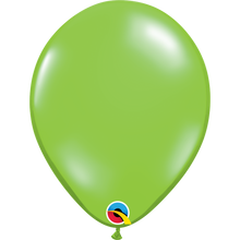 Load image into Gallery viewer, Qualatex Jewel latex balloons 11" 16" transparent lime