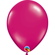 Load image into Gallery viewer, Qualatex Jewel latex balloons 11&quot; 16&quot; transparent magenta
