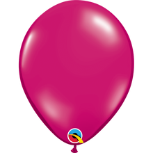 Load image into Gallery viewer, Qualatex Jewel latex balloons 11" 16" transparent magenta