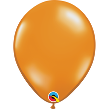 Load image into Gallery viewer, Qualatex Jewel latex balloons 11" 16" transparent mandarin orange