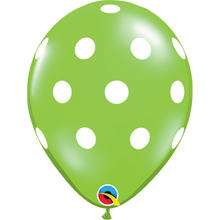 Load image into Gallery viewer, Big Colorful Polka Dots 11" Balloons