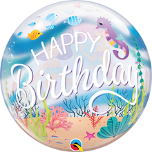 Load image into Gallery viewer, Mermaid Birthday Party Bubble Balloon
